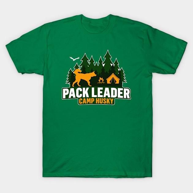 Camp Husky Pack Leader T-Shirt by Rumble Dog Tees